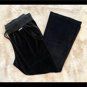 Michael Kors Black Velour Sweatpants